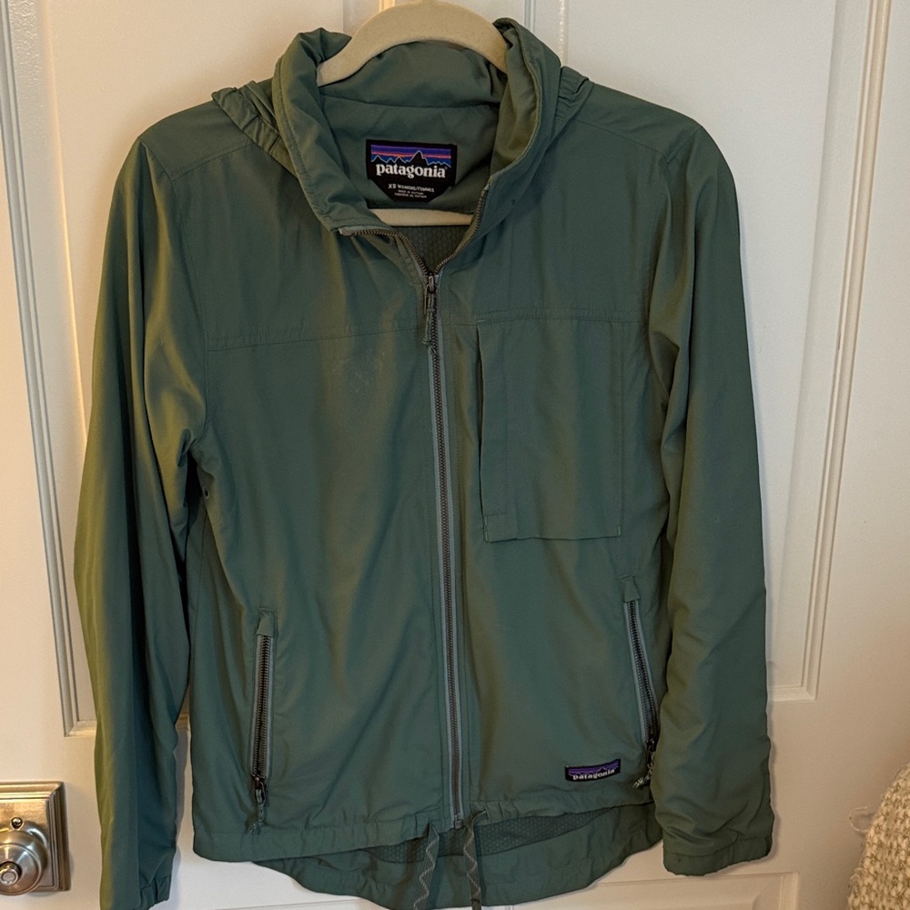 Patagonia Olive Full-Zip Jacket